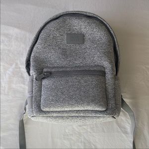 Dagne Dover Dakota Neoprene Backpack - Heather Grey size Medium